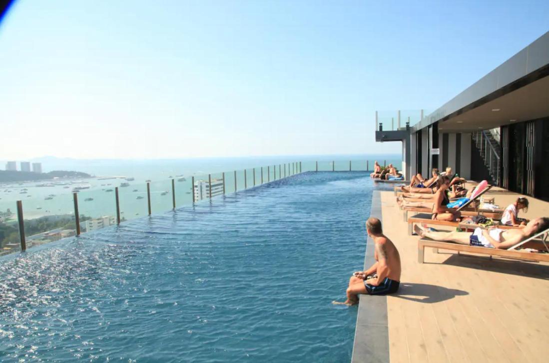 Best Location In Pattaya, Sky Pool & Infinity Edge Экстерьер фото