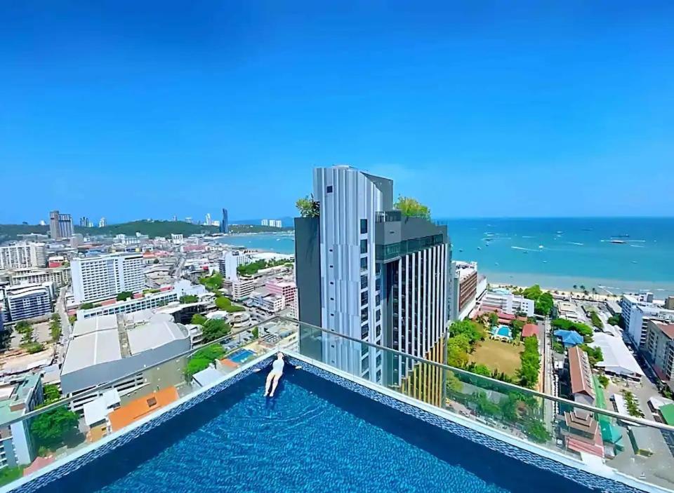 Best Location In Pattaya, Sky Pool & Infinity Edge Экстерьер фото