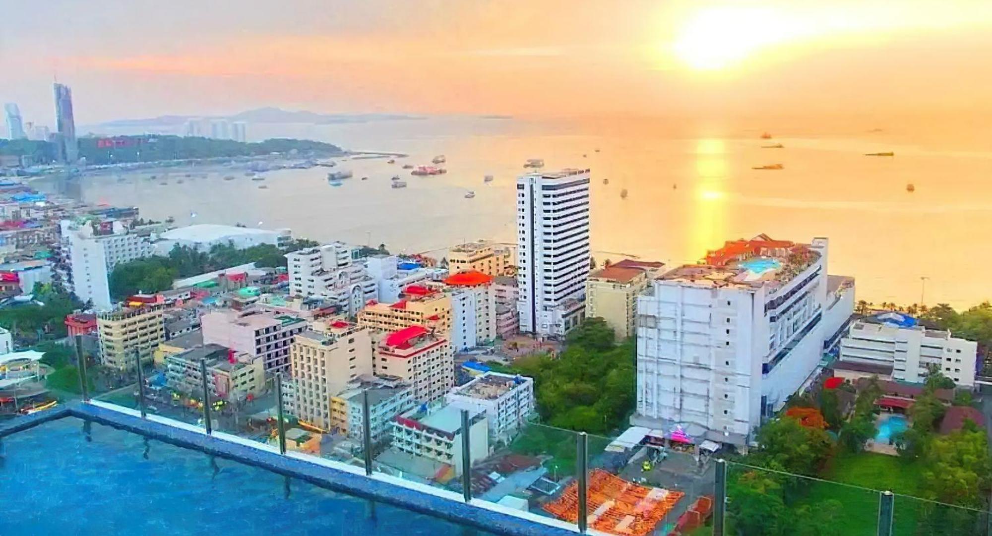 Best Location In Pattaya, Sky Pool & Infinity Edge Экстерьер фото