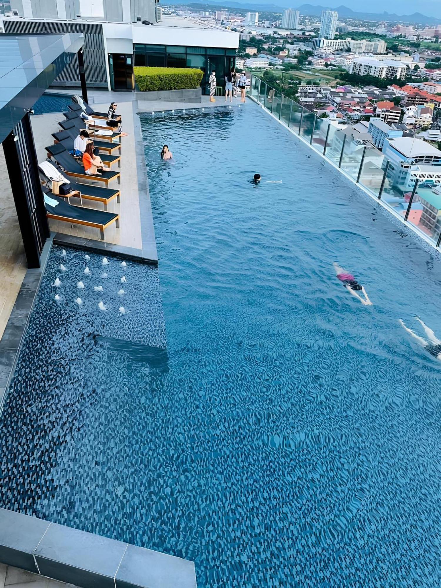 Best Location In Pattaya, Sky Pool & Infinity Edge Экстерьер фото